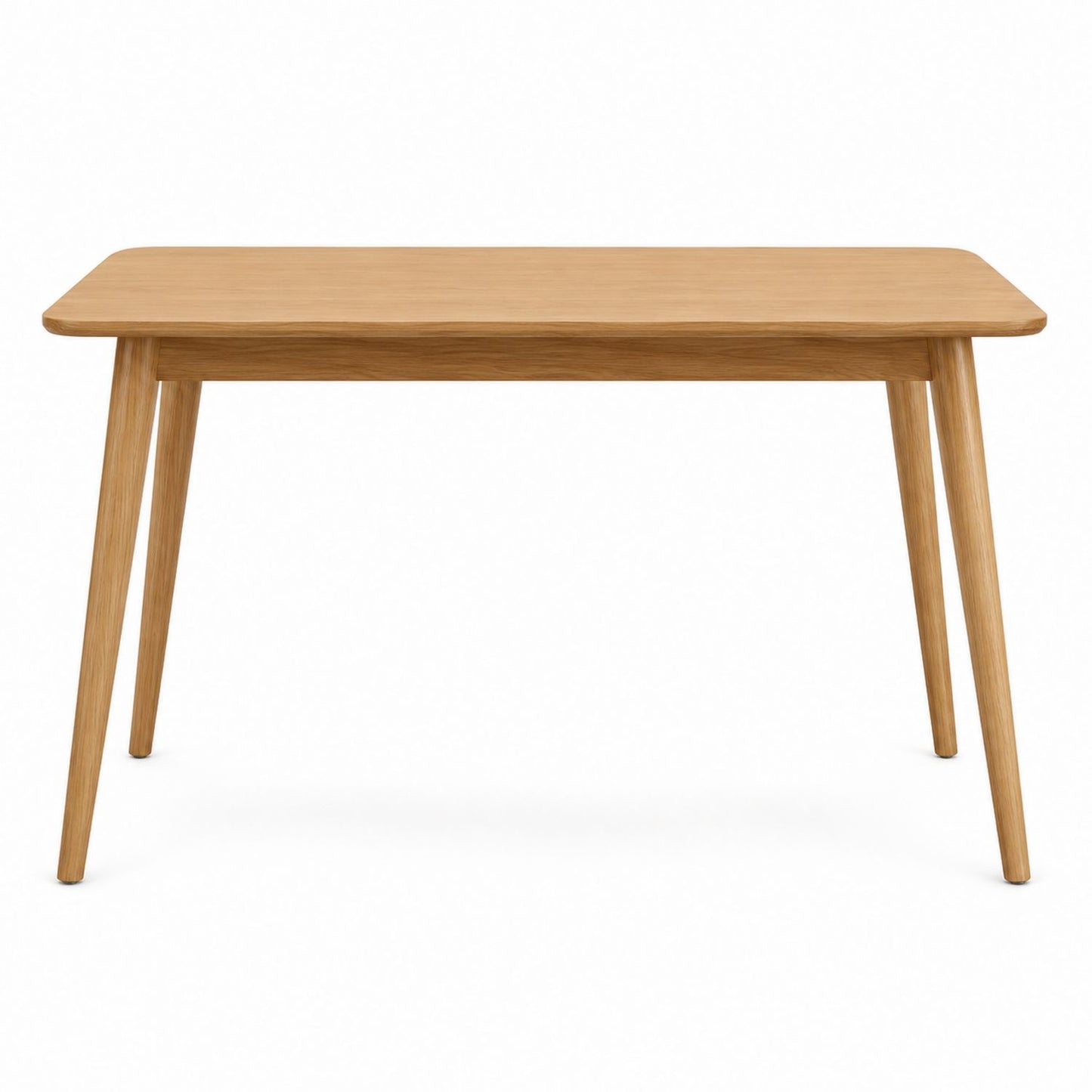 Rectangular Solid Oak Dining Table, 150x90x75 cm