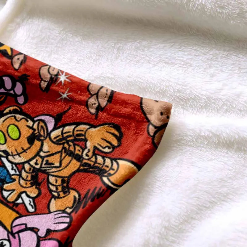 Superpower Hero Comic Art Flannel Blanket - image 12