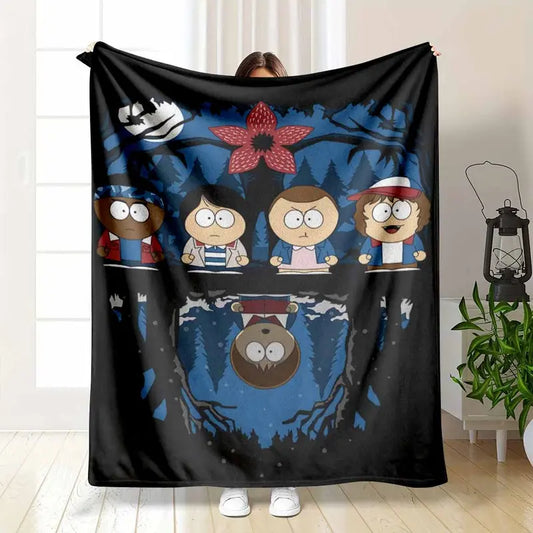 Ultra-Soft Flannel Fantasy Throw Blanket, 40x50