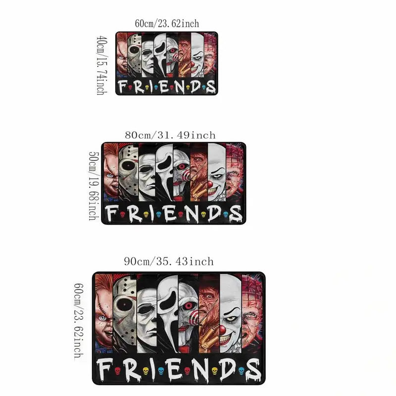 Horror Movie Characters Indoor Area Rug - image 7