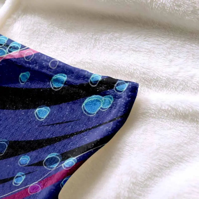 Ocean Fantasy Flannel Throw Blanket, Ultra Soft Sail Pattern - image 12
