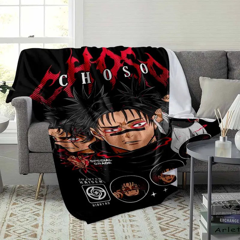 Choso Flannel Throw Blanket, Soft Lightweight 50x60 - image 3
