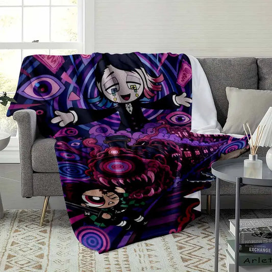 Anime Fantasy Flannel Blanket, Soft Warm Throw - image 3