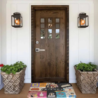 Friends Sitcom Area Rug Soft Flannel & Diatomaceous Earth Mat with Anti-Slip Backing - image 11