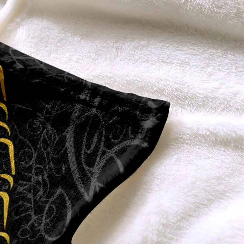3dED HARDY Tattoo Black Panther Skull Blanket - Soft & Durable Living Room & Bedroom Throw - image 6