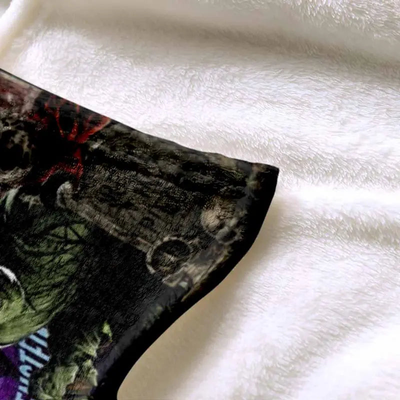 Classic Horror Movie Flannel Fabric Blanket - Soft Lightweight Throw for Couch & Bed - image 6
