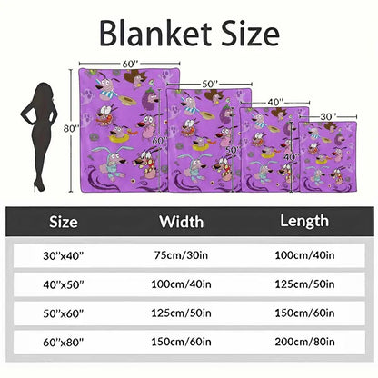 Cartoon Character Flannel Blanket 40x50 Inch for Kids - image 10