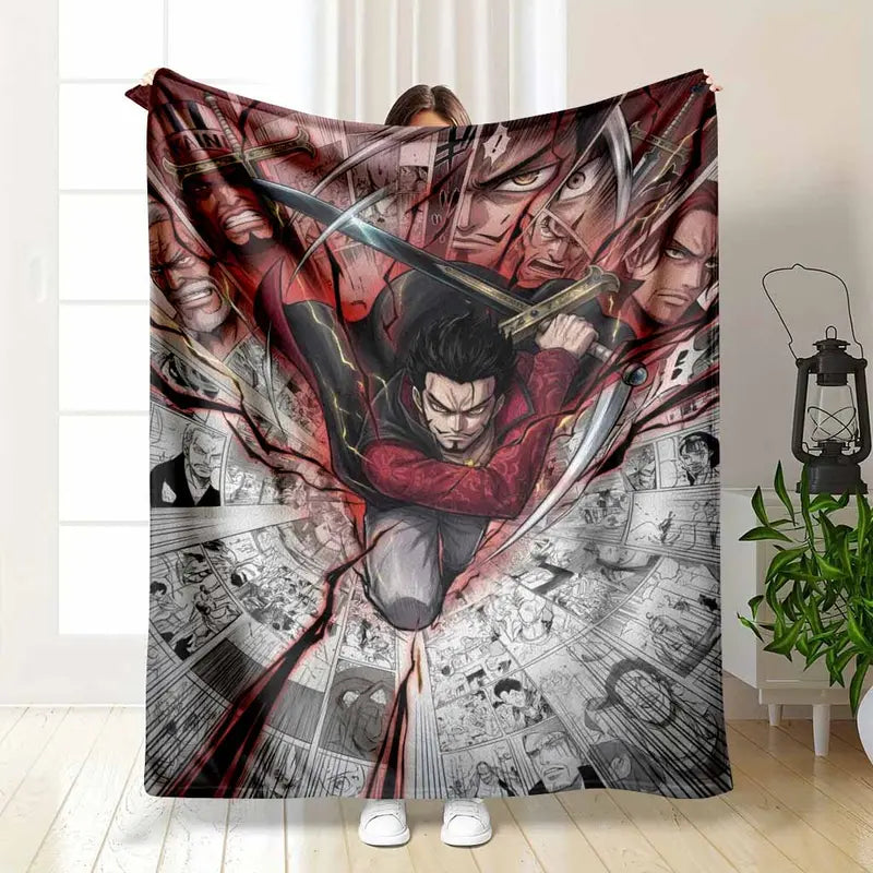 Anime & Manga Swordsman Flannel Blanket: UltraSoft - image 7