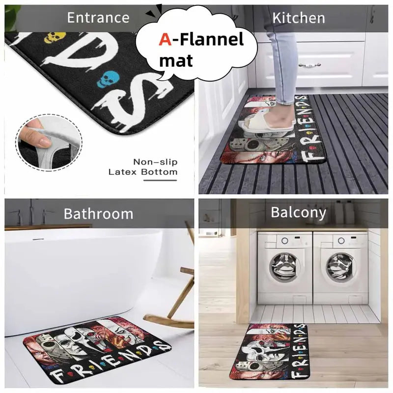 Horror Movie Characters Indoor Area Rug - image 3