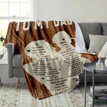 Flannel Throw Blanket for Dad, Soft 50x60 - image 3