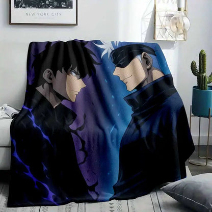 Anime Aesthetic Flannel Blanket, Soft Throw - image 8