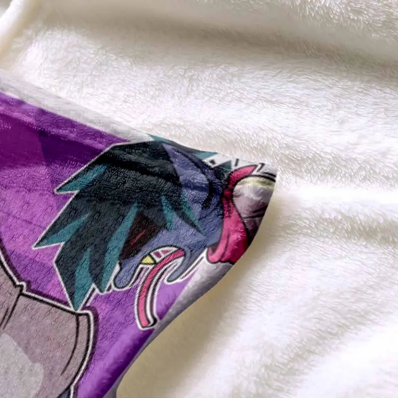 Animated Monster Flannel Fleece Blanket, Dynamic Shadow Creature Print, Ultra-Soft Plush Durable Lightweight, Decorative Throw for Bedroom Movie Night Camping, Vibrant Stylish Modern Home Decor Gift - image 6