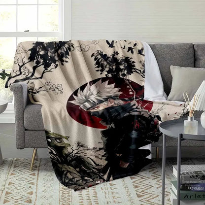 Kakashi Hatake Flannel Blanket Soft Warm Lightweight Indoor Throw - image 10