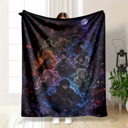 Anime Style Decorative Floor Mat Flannel