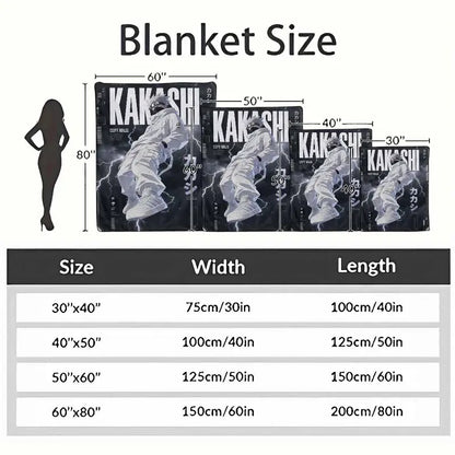 Anime Ninja Warrior Flannel Fleece Blanket 60x80 - image 10