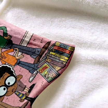 The Loud House Cartoon Flannel Blanket 50x60 Inch Soft Cozy Throw for Indoor & Outdoor Use - image 6