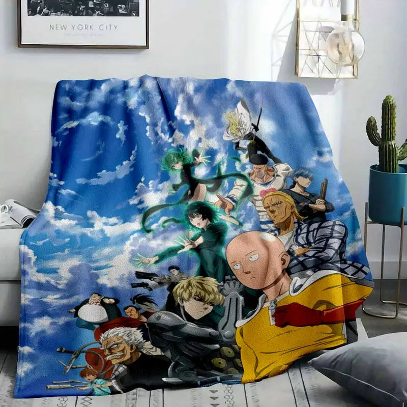 Japanese Anime Flannel Throw Blanket, 60x80 Inch - image 2