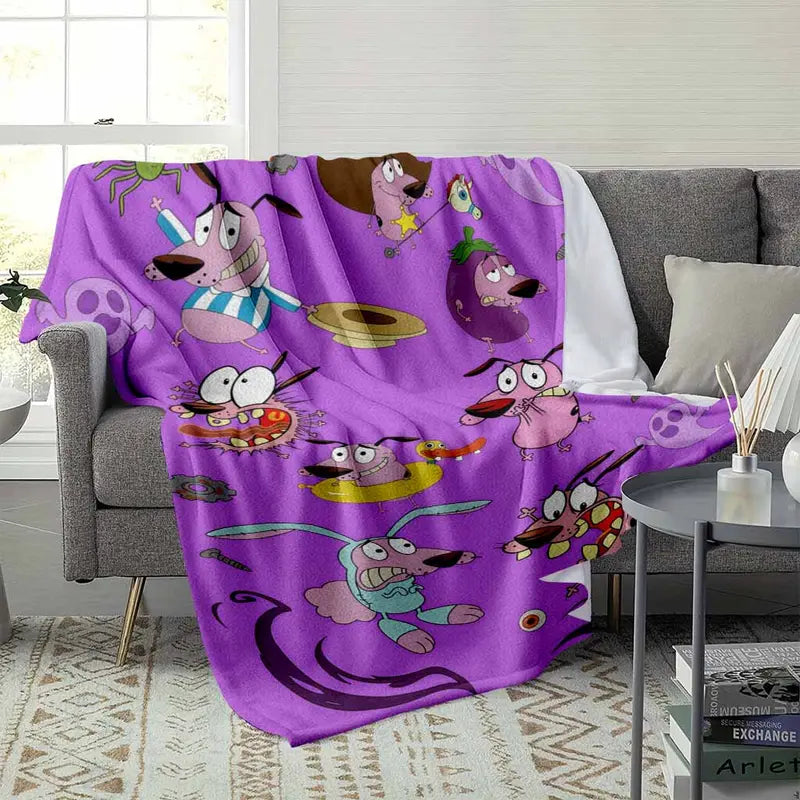 Cartoon Character Flannel Blanket 40x50 Inch for Kids - image 3