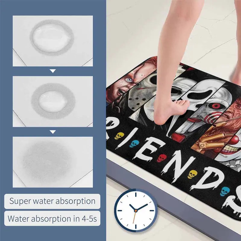 Horror Movie Characters Indoor Area Rug - image 6