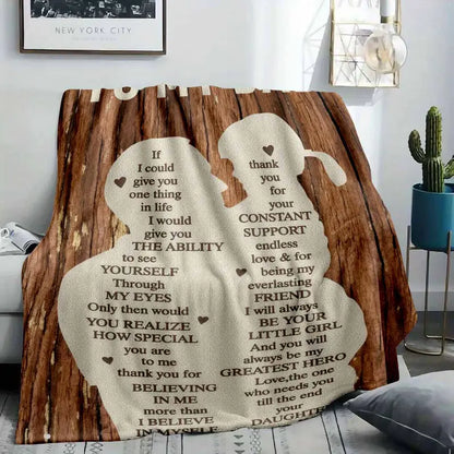 Flannel Throw Blanket for Dad, Soft 50x60 - image 8