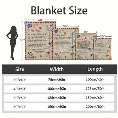 Breathable Flannel Blanket for Mom - Soft, Wrinkle-Resistant Indoor & Outdoor Throw - image 4