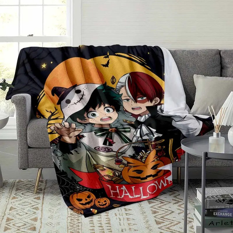 My Hero Academia Cozy Flannel Throw Blanket for Bed & Sofa - image 3