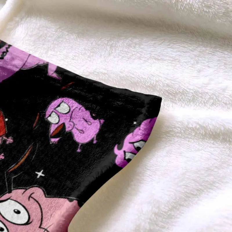 Courage the Cowardly Dog Flannel Blanket - Soft Throw - image 13