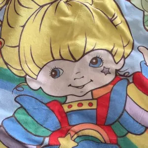 Rainbow Brite Fleece Blanket - Vibrant Star Animation Art, Soft & Lightweight for Bedrooms & Cozy Nights - image 12