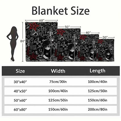 Anime Manga Flannel Blanket Super Soft Plush Throw (60×80) - image 4