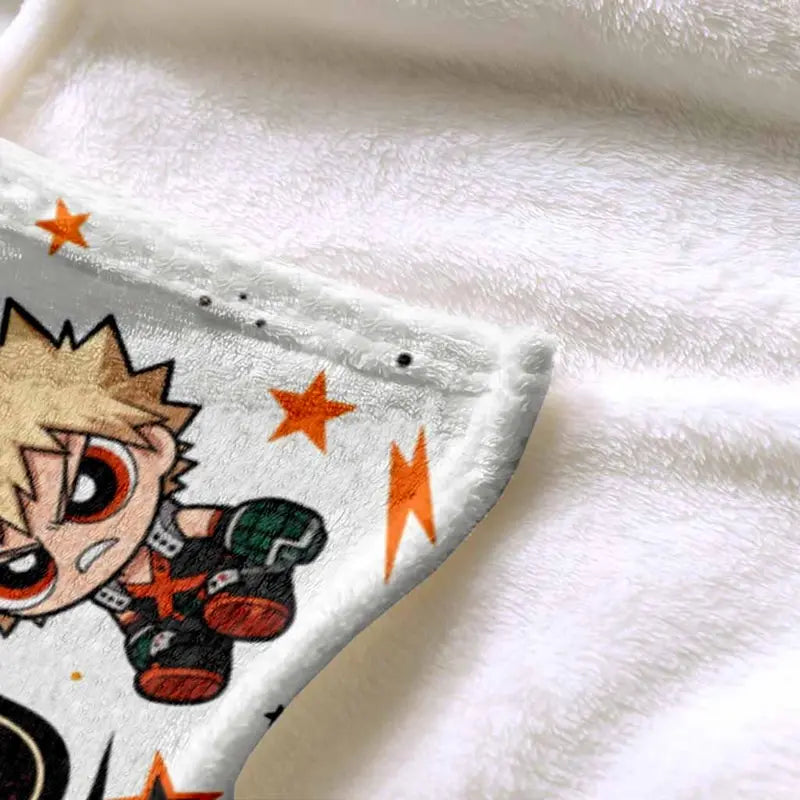 Anime Hero Bakugo Katsuki Flannel Blanket Soft Cozy Lightweight Plush Throw - image 6